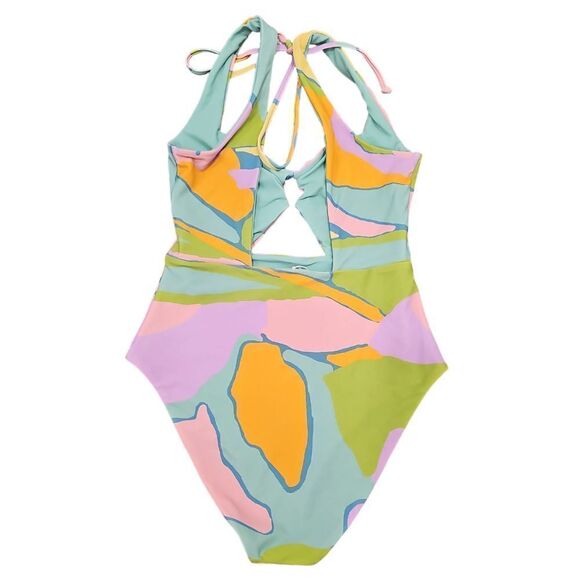 NWOT Show Me Your MuMu Summer One Piece Reversable Swimsuit Size Small - Picture 6 of 6